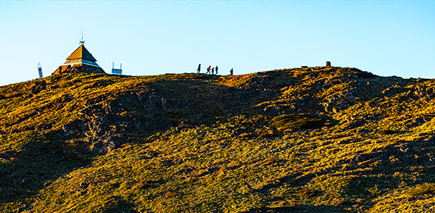 The best views are at the top of Mt Buller Summit - it's amazing for sunrise and sunset